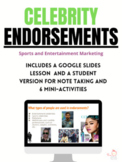 Celebrity Endorsement Lesson and Student Activities