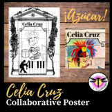 Celia Cruz Poster Mosaic: Great for Hispanic Heritage Mont