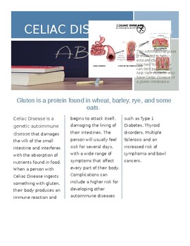 Preview of Celiac Disease Information Guide