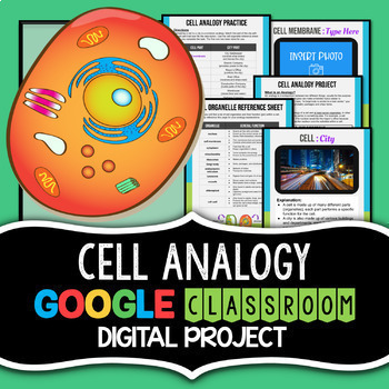 Cell Analogy School Worksheets Teaching Resources Tpt