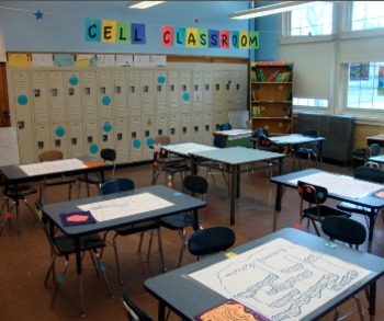 Preview of Cell Analogy - Turn Your Classroom into a Giant Cell! - Decorations, Lesson