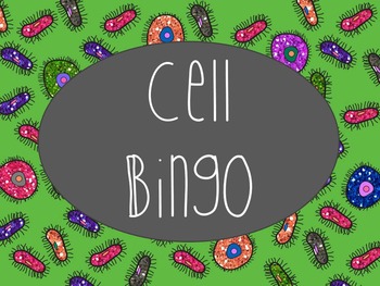 Cell Bingo Science Life Science Biology by SuperDaveScience | TpT