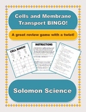 Cell Biology BINGO! Editable Version!
