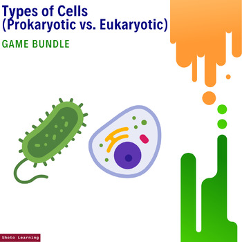 Preview of Cell Biology Game Bundle: Prokaryotic vs. Eukaryotic Edition