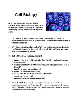 Preview of Cell Biology: Individualized Unit