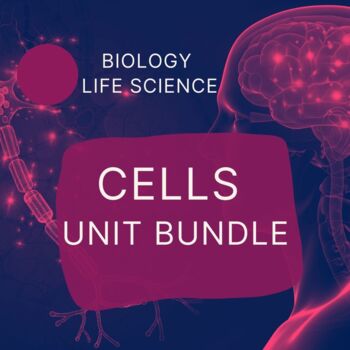 Preview of Cells and Cell Life Cycle Biology Life Science Middle School Bundle