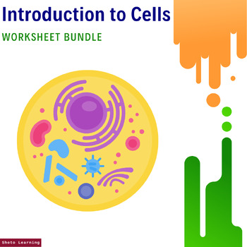 Preview of Cell Biology Worksheet Bundle: Comprehensive Resource for Introduction to Cells!