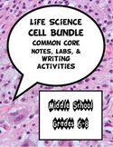 Cell Bundle: Middle School Science: Common Core: NGSS: FUN