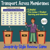 Cell Cellular Transport Jeopardy Game - Membranes, Active 