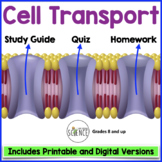Cell Cellular Membrane Transport Quiz - Osmosis, Diffusion