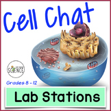 Cell Chat Lab Stations - Organelles, Plant and Animal Cells