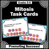 Biology Mitosis Cell Division Genetics Task Cards Science 