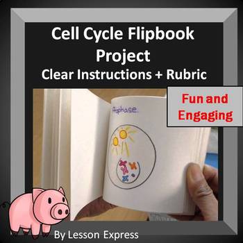 Preview of Cell Cycle Flipbook -- Instructions and Rubric