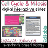 Mitosis Unit Editable Digital Slides for Distance Learning