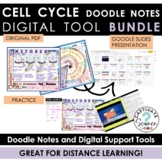Cell Cycle/Mitosis Doodle Notes + Google Tools for Distanc