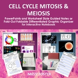 Cell Cycle, Mitosis & Meiosis: PowerPoints & Guided Notes 