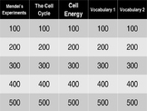 Mitosis and Cell Cycle Jeopardy Review Game