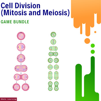 Preview of Cell Division Adventure Game Bundle: Explore Mitosis and Meiosis
