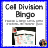 Cell Division Bingo Vocabulary Review Game