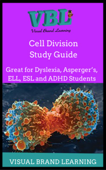 Preview of Cell Division ESL /Distant Learning/  Visual Study Guides