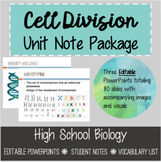 Cell Division Unit Note Package - High School Biology (Mit