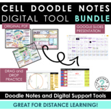 Cell Doodle Notes (Plant and Animal) + Digital Tools [Goog