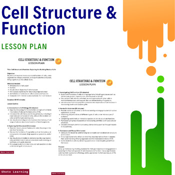 Preview of Cell Explorer: Comprehensive Lesson Plan on Cell Structure & Function