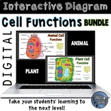 Plant and Animal Cell Function Digital Bundle