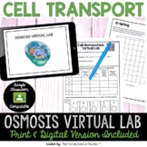 Cell Homeostasis: Virtual Osmosis Lab