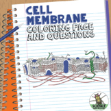 Cell Membrane Coloring Activity: Help Students Identify Key Structures!