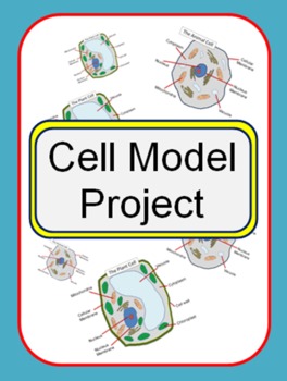 Preview of Cell Model Project Guide and Rubric