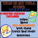 Cell Organelles Worksheet | Biology Song & Video Questions