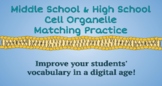Cell Organelle Matching } Paperless | Google Slides | REMO