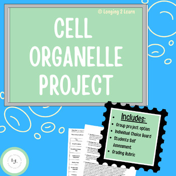 Preview of Cell Organelle Project: Engage Students in Hands-On Learning