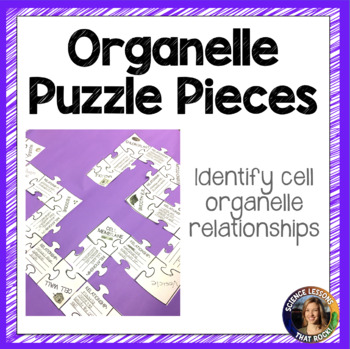 Preview of Cell Organelle Puzzle Pieces