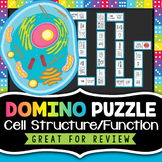 Cell Organelles Review Activity - Domino Puzzle