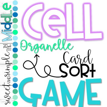 Preview of Cell Organelle Structure and Function Card Sort