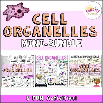 Preview of Cell Organelles Activities | Plant and Animal Cells | Doodle Notes