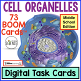 Cell Organelles Boom Cards Middle School