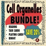 Cell Organelles Bundle: Reading, Task Cards, Games, 3-D Mo