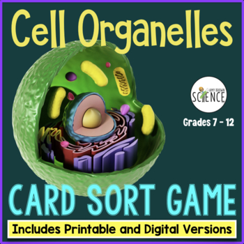 Preview of Cell Organelles Card Sort Game
