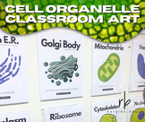 Cell Organelles Classroom Wall Gallery - Science Classroom Decor