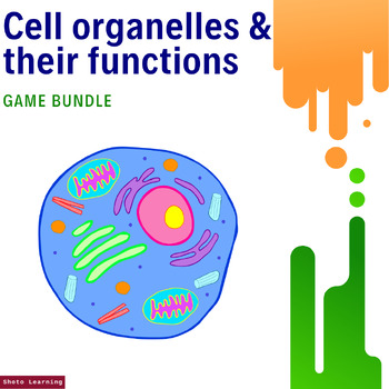 Preview of Cell Organelles Game Bundle: Explore and Learn!