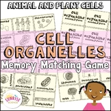 Cell Organelles Memory Matching Game : City Analogy Struct