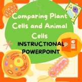 Cell Organelles Plant and Animal Cell Comparison Powerpoint