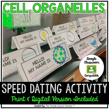 Preview of Cell Organelles Speed Dating Activity