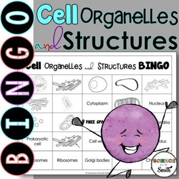 Preview of Cell Organelles and Structures BINGO Review Game Activity