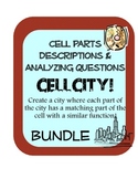 Cell Parts Organelles decriptions  w/ questions and Cell C
