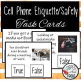 Cell Phone Etiquette/Safety Task Cards   