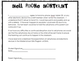 Cell Phone and Social Media Contract